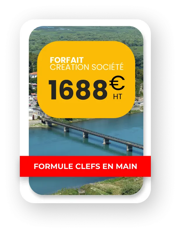 Création société Albanie
