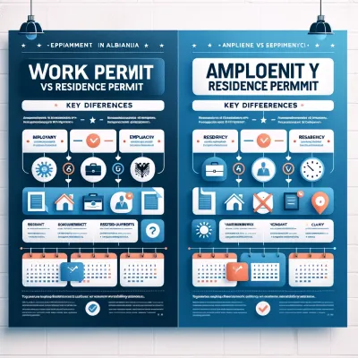 Tout savoir sur les permis de travail et de résidence en Albanie