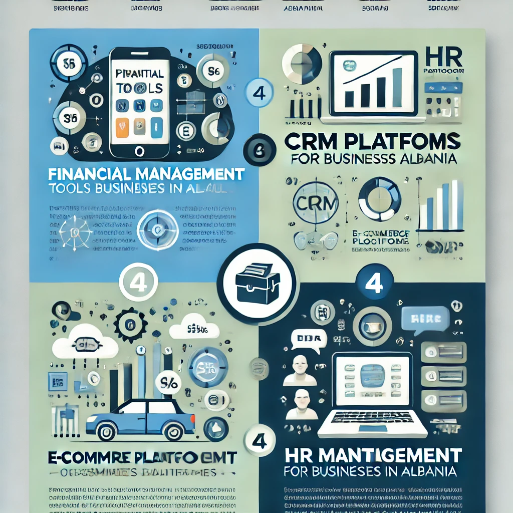 Solutions numériques pour la gestion d’entreprise en Albanie